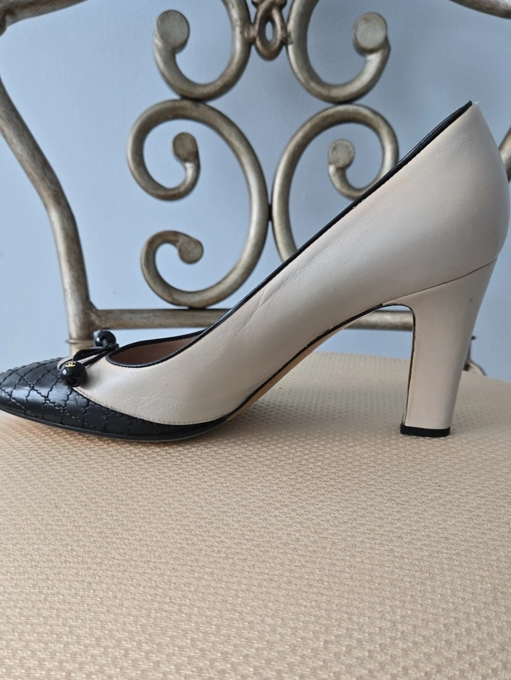 Chanel Vintage Quilted Pattern 2003 Pumps, s9/IT 39